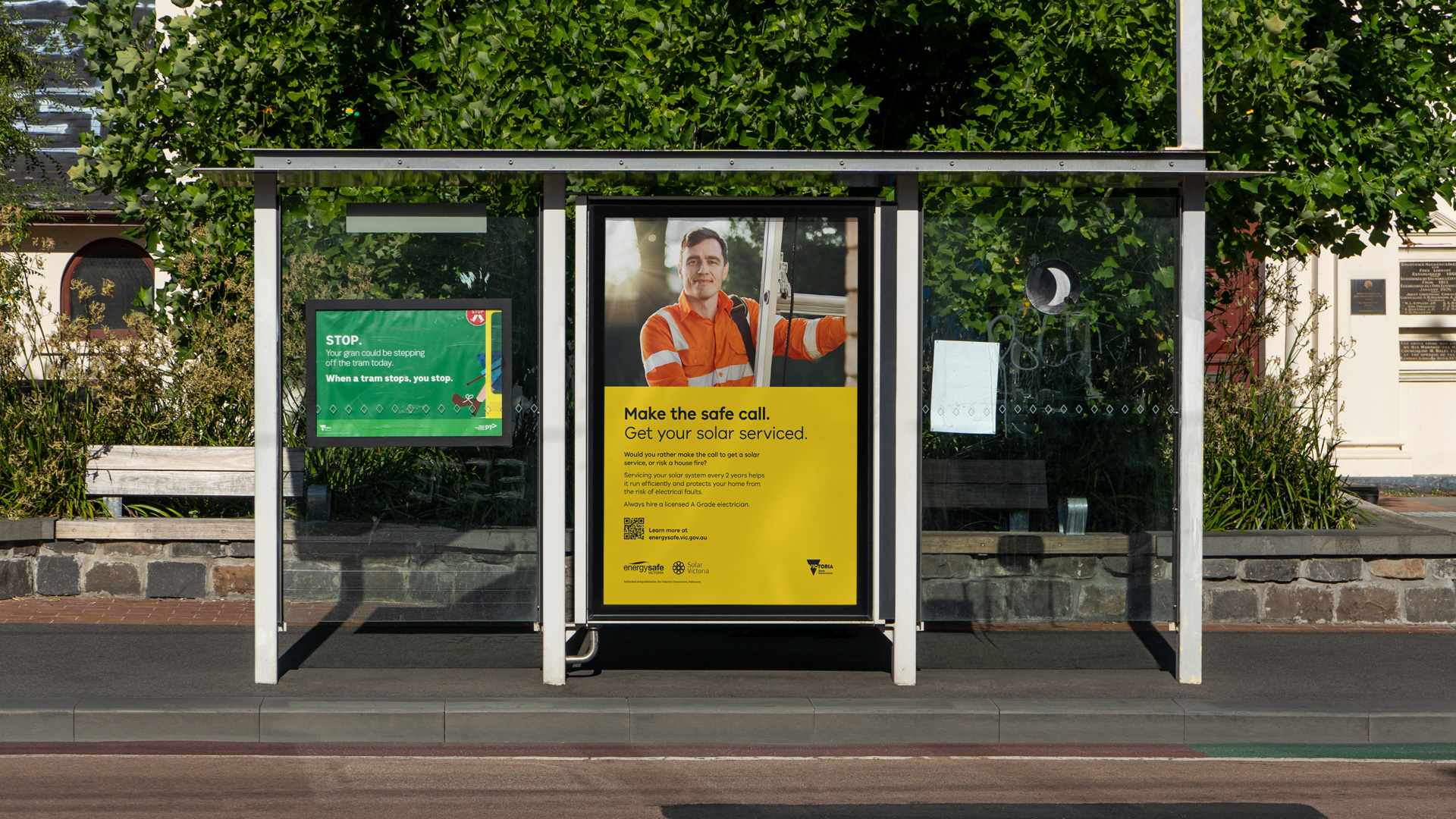 scooter energy safe solar safety campaign ooh