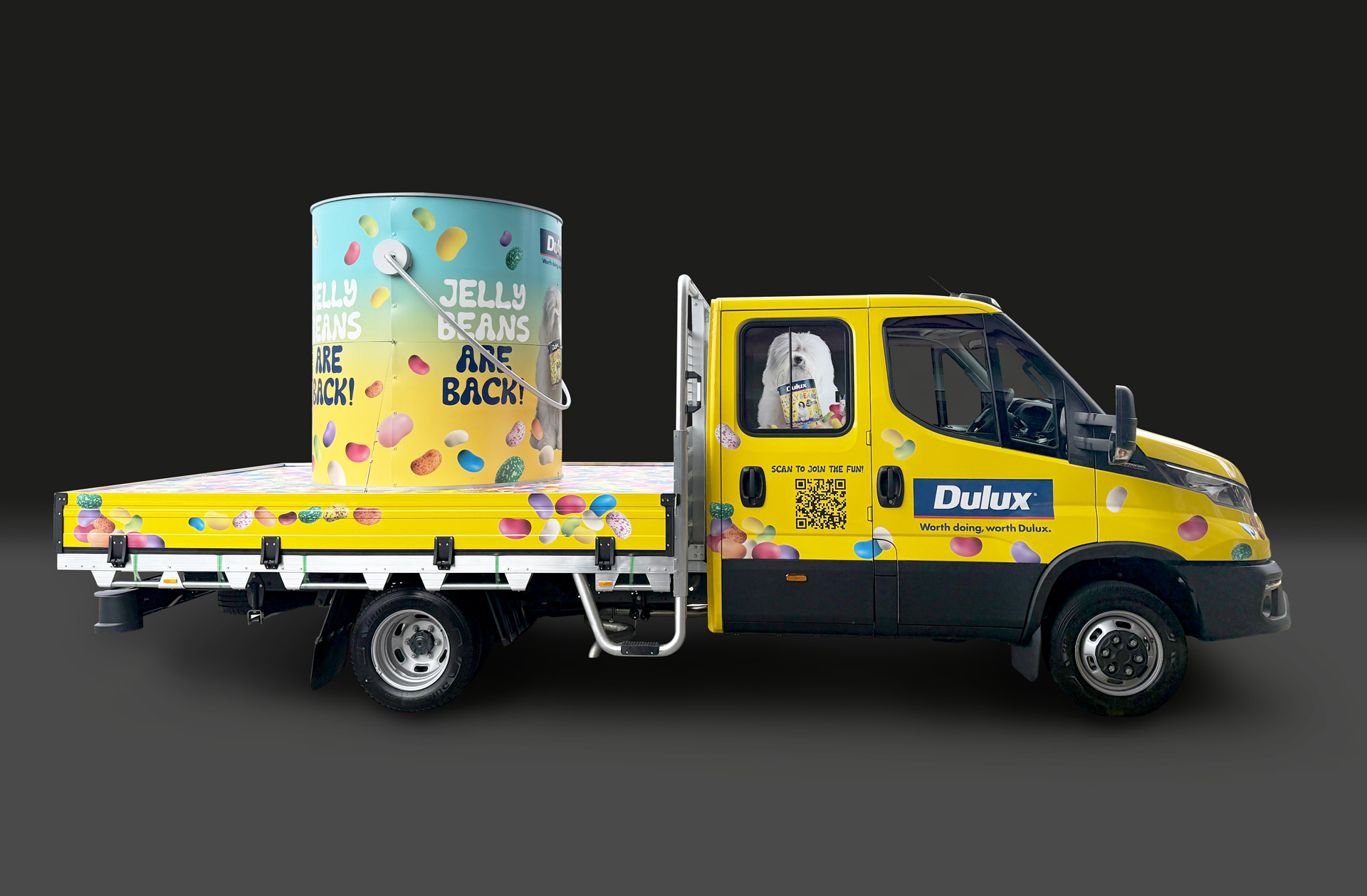 Dulux brings back the iconic Jelly Bean campaign with a fresh twist