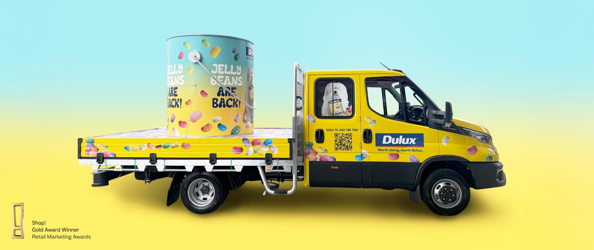 Jellybeans Hero Ute 2048x862 with award x2