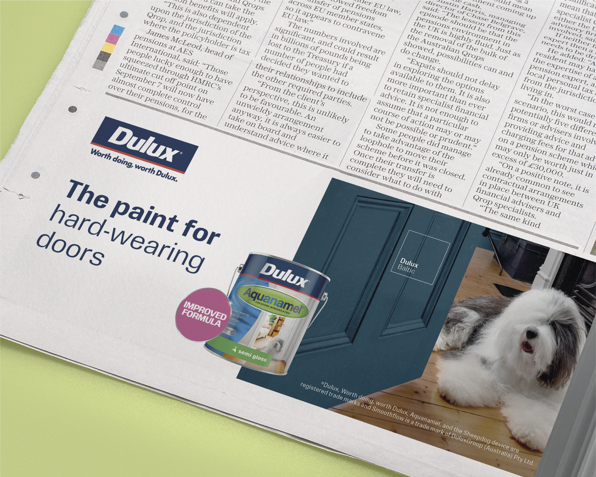 Dulux Aquanamel case 2